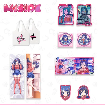 Miside Accessories Pack — Limited Edition 9-Item Set